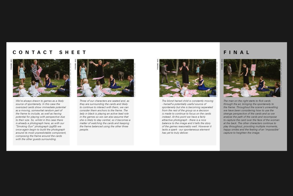 Layered wedding photograph demonstration from the book "Is This Something? by York Place Studios